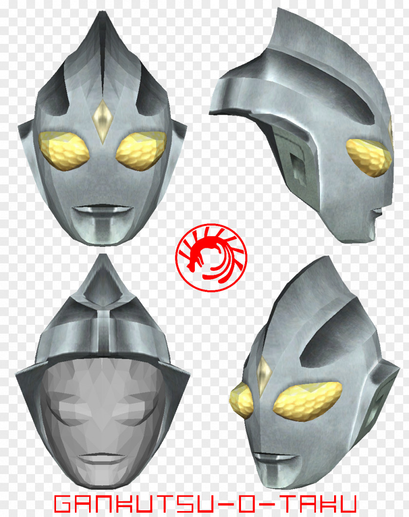 Hawkgirl Mask Paper Model Noh PNG