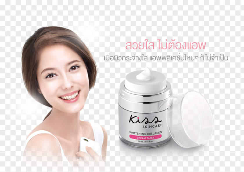 Mask Cream Skin Cosmetics Collagen PNG