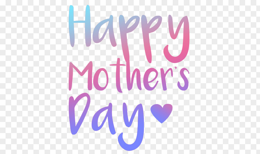 Mothers Day Mother's Logo Gift Font PNG