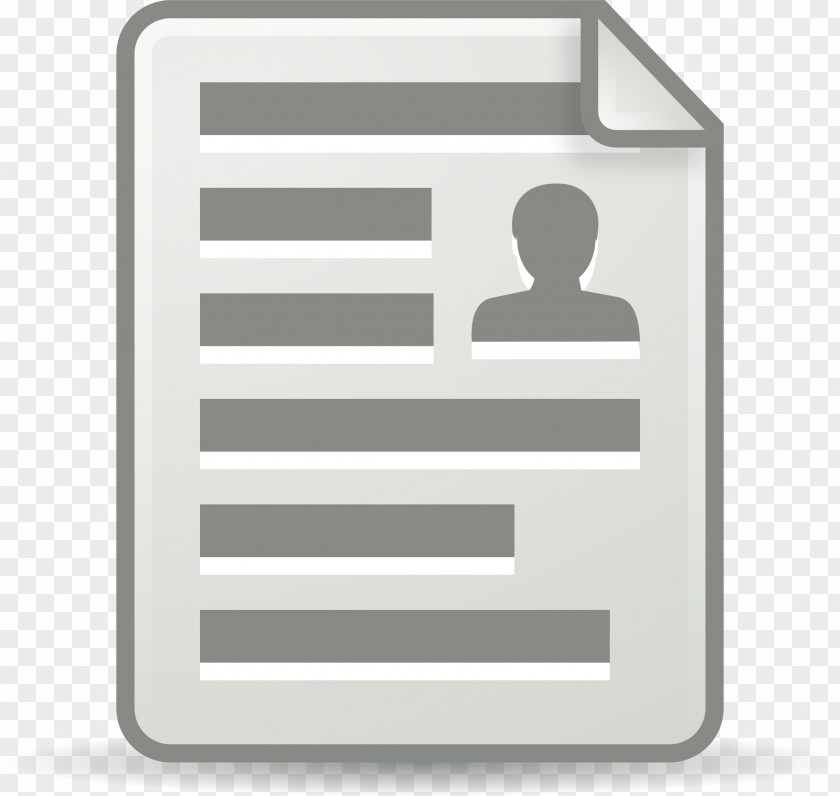 Updated REsume Clip Art PNG
