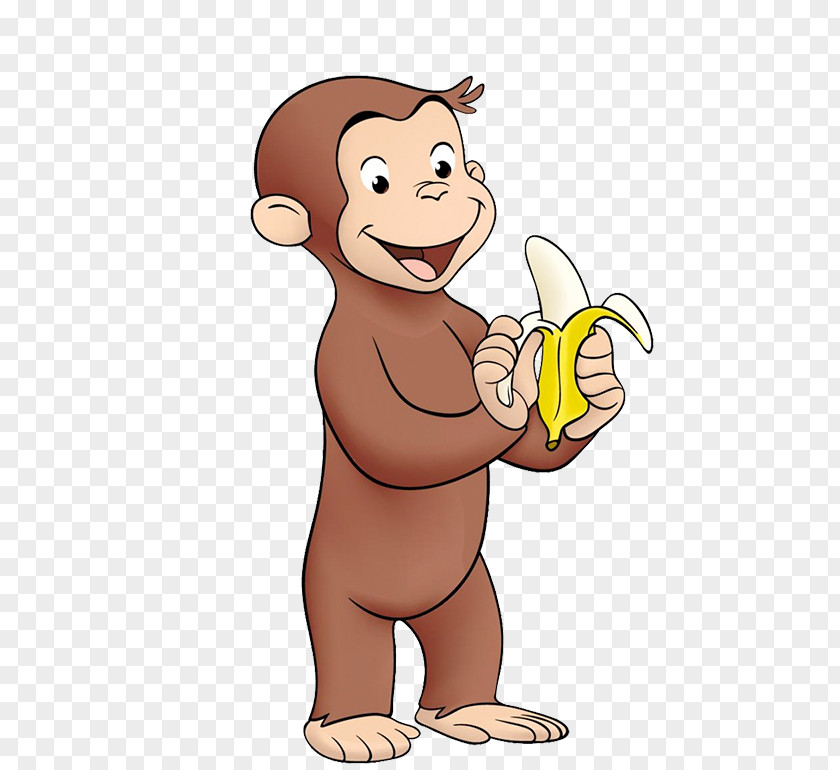 Curious George YouTube T-shirt Monkey Clip Art PNG