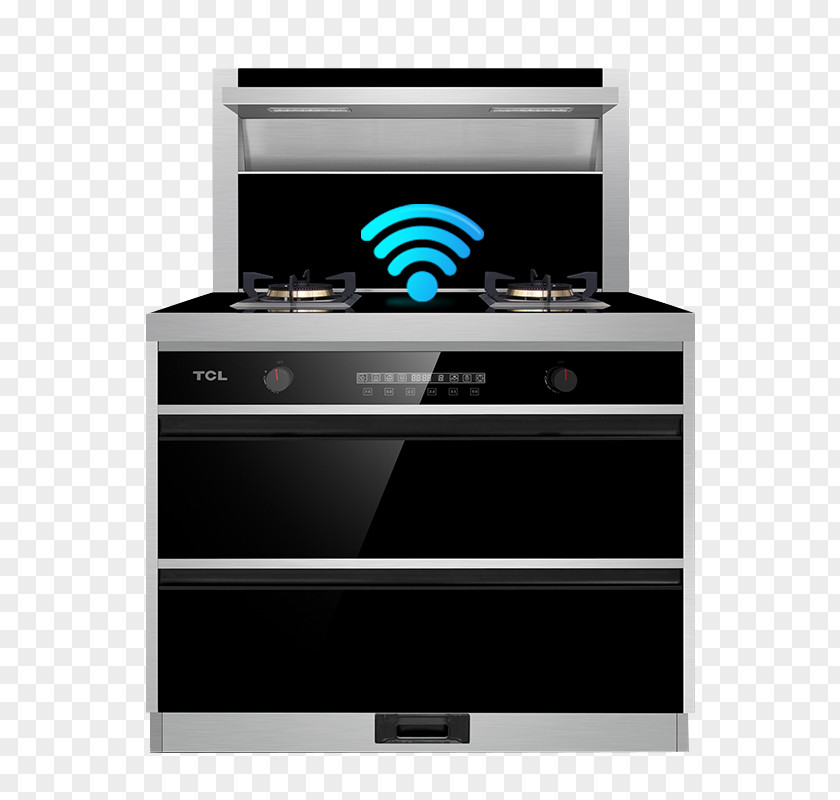 Integrated Kitchen Stove Machine Oven PNG