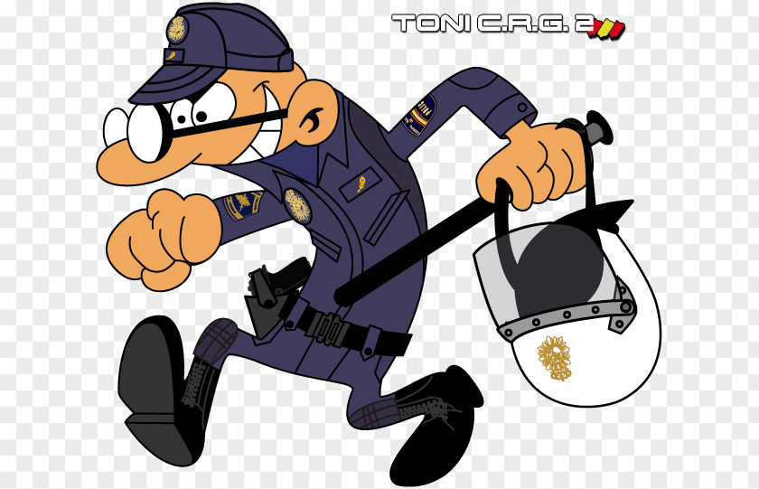 Police Mortadelo Filemón Pi National Corps Mort & Phil PNG