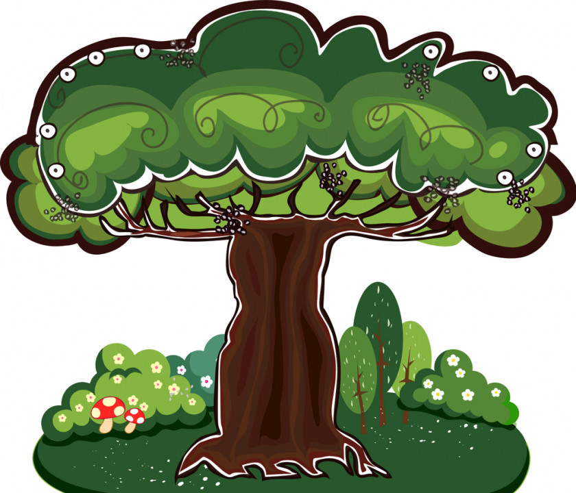 Tree Bonsai Ficus Retusa Spruce Clip Art PNG