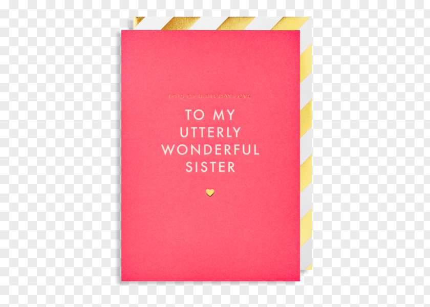 Quick Card Paper Greeting & Note Cards Pink M Font PNG