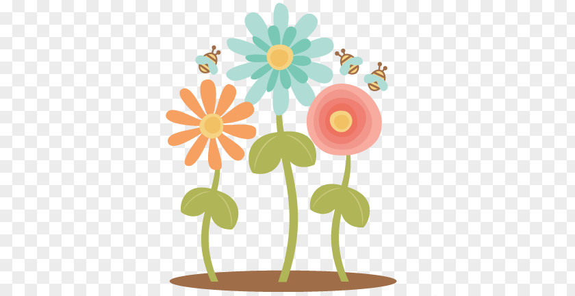 Spring Silhouette Cliparts Cricut Flower Clip Art PNG