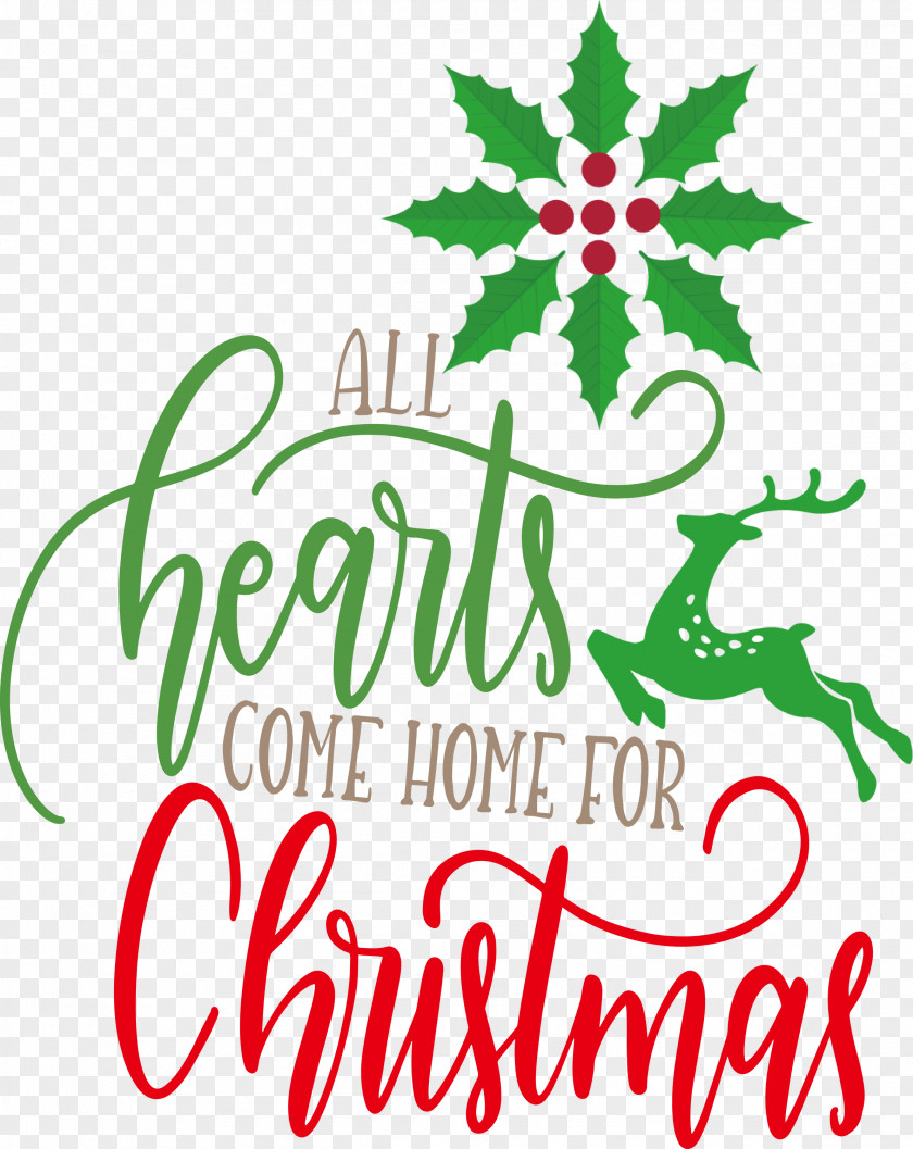 Christmas Hearts Xmas PNG