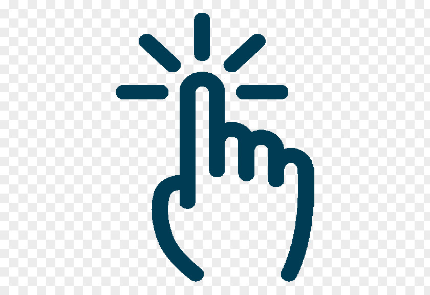 Computer Mouse Pointer Hand Point And Click Index Finger PNG