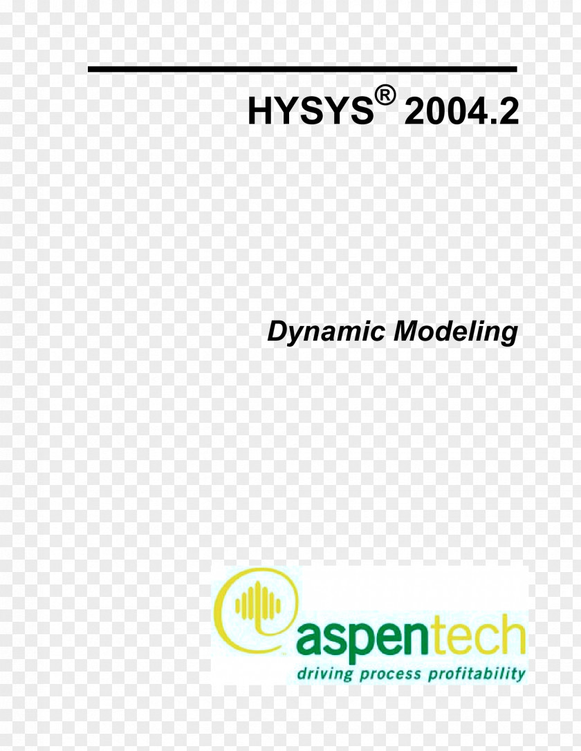 Design Product Document Aspen HYSYS Logo Brand PNG