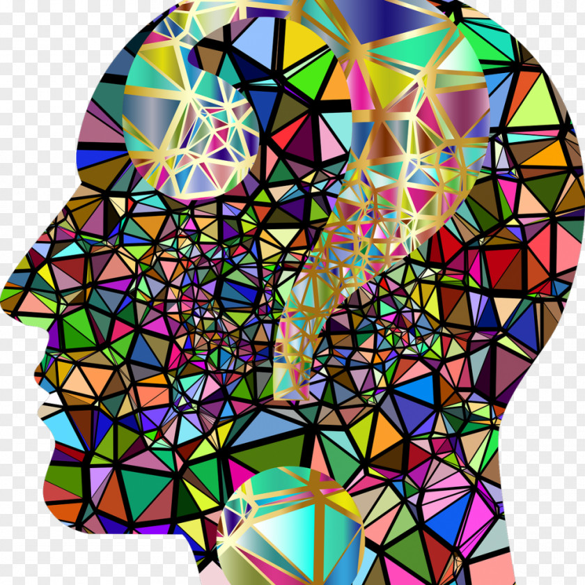 Geometric Brain Mental Disorder Health Therapy PNG