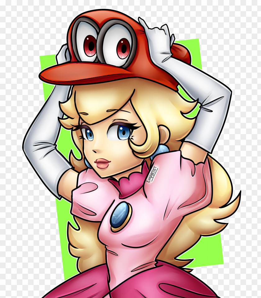 Mario Princess Peach Super Odyssey Bros. Maker PNG