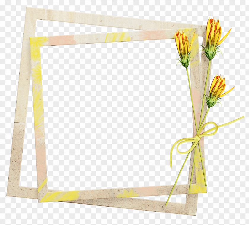Picture Frames Image Design Painting Yellow PNG