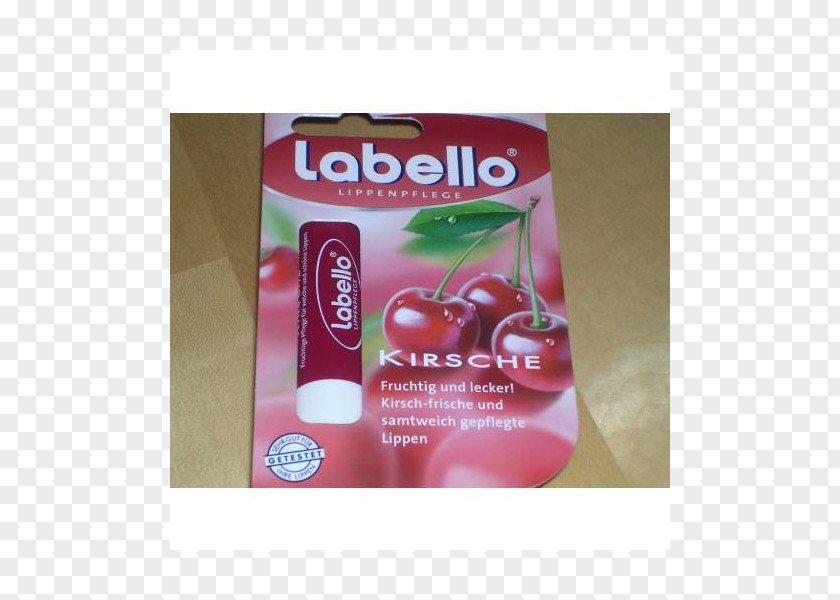 Cherry Labello Fruit PNG