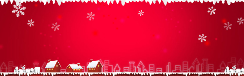 Magenta Rectangle Merry Christmas Happy New Year Background PNG