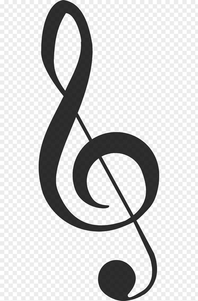 Musical Note Clef Treble Tattoo PNG