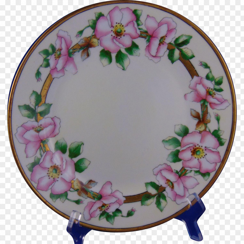 Plate Doccia Porcelain Art Tableware PNG