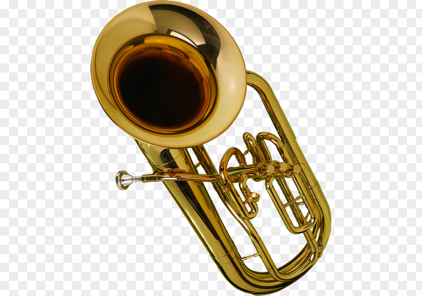 Trumpet Tuba Musical Instruments Brass Sousaphone PNG