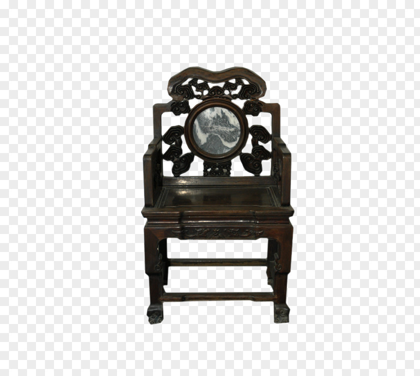 Antique Chair Table PNG