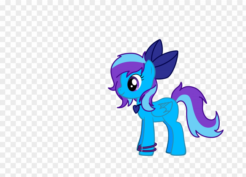 Azure Sky Pony Horse Foal Drawing PNG