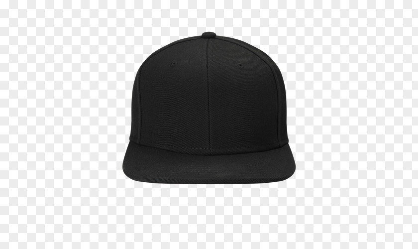 Black Cap Baseball Fullcap Hat PNG