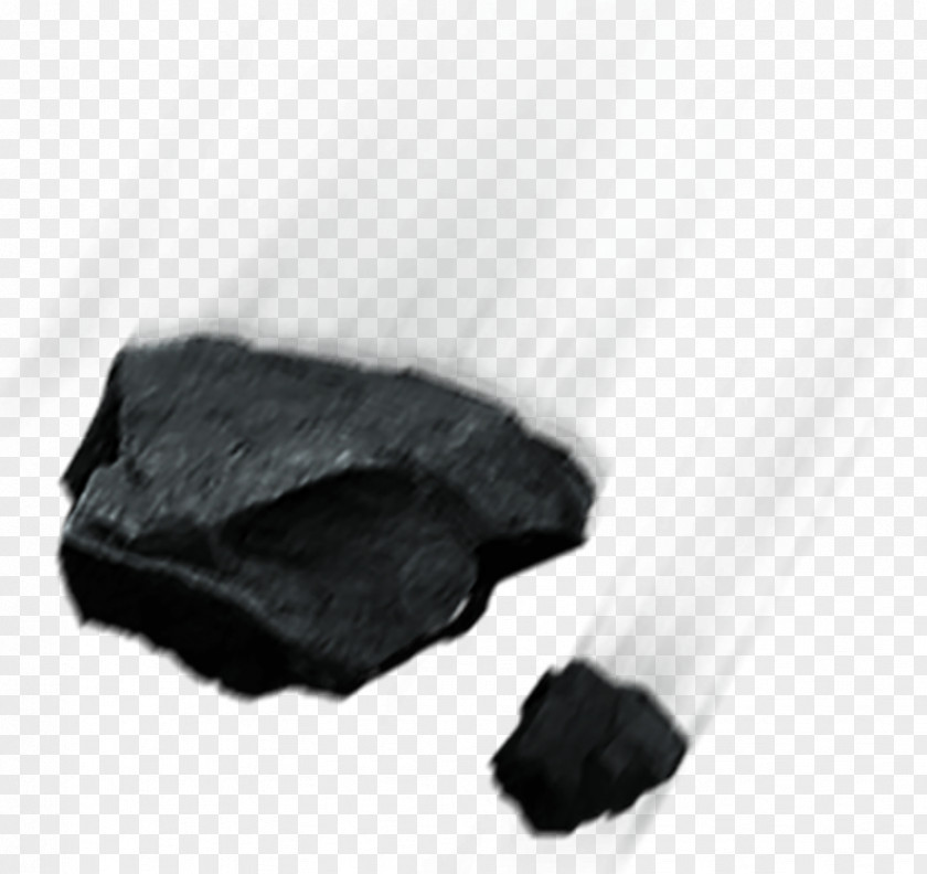 Creative Decorative Stone Black PNG