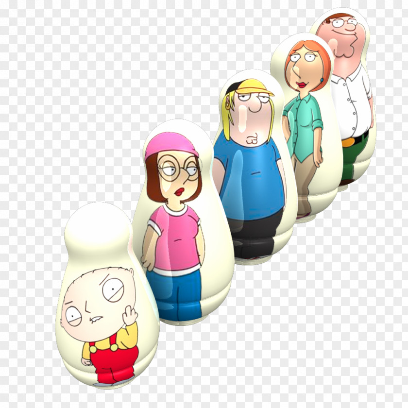 Family Guy Matryoshka Doll Figurine Toy PNG