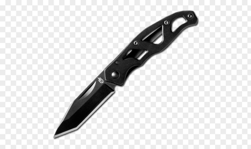 Gerber Pocketknife Serrated Blade Drop Point PNG