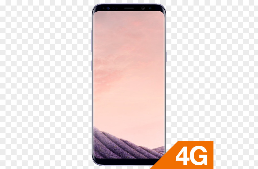 Orange Grey Samsung Galaxy S8+ 64 Gb Smartphone PNG