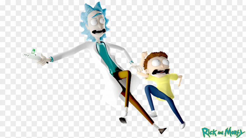 Rick And Mory Morty Smith Sanchez Rendering Pickle Three-dimensional Space PNG
