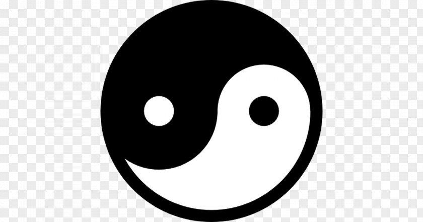 Smile Smiley Yin And Yang Symbol PNG