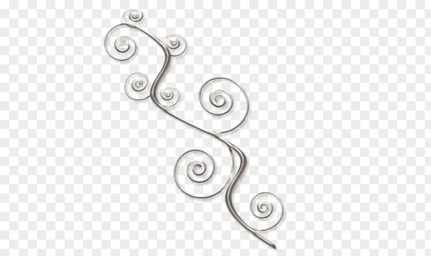 Banal Design Element Silver Body Jewellery Line Font PNG