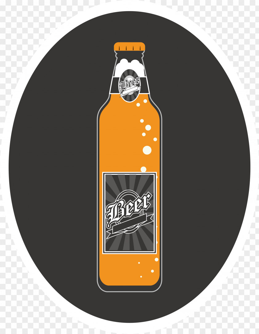 Beer Vector Sticker Bottle PNG
