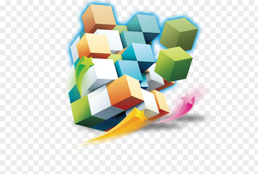 Cube Object Block Hongshan District, Wuhan Euclidean Vector PNG