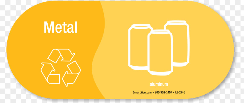 Metal Label Recycling Bin Aluminium Rubbish Bins & Waste Paper Baskets Aluminum Can PNG