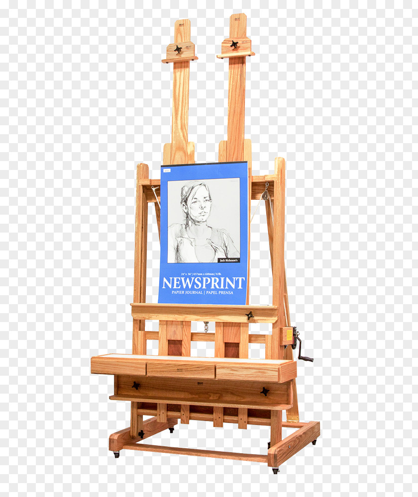 Painting Easel Artist Poster PNG