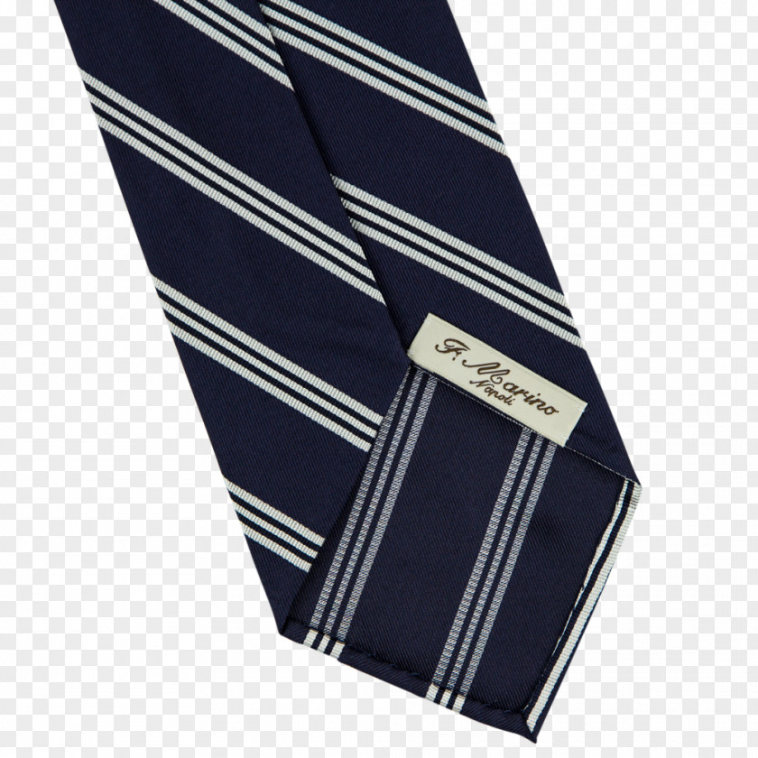 Striped Material Cobalt Blue Necktie PNG