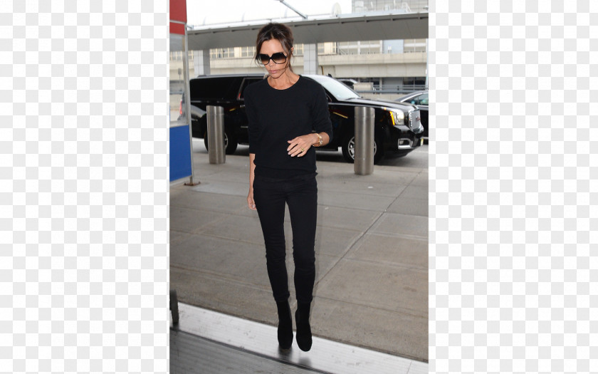 Victoria Beckham Jeans Shoulder Fashion T-shirt Leggings PNG