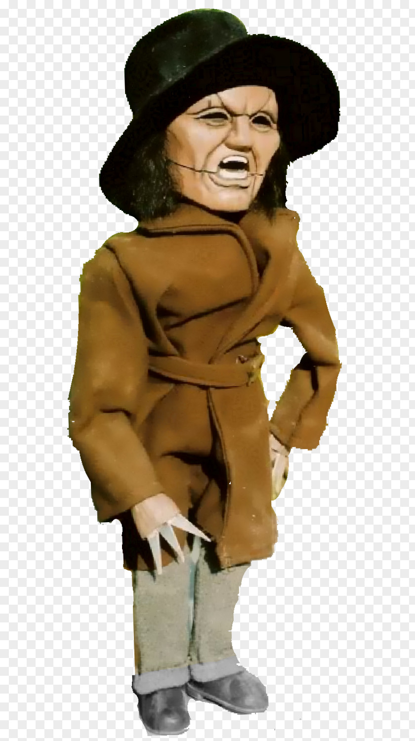 Creepy Retro Puppet Master Andre Toulon Character PNG