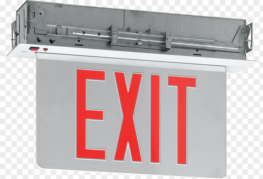 Light Exit Sign Emergency Lighting Light-emitting Diode PNG
