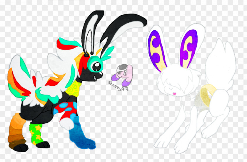 Mambo Easter Bunny Graphic Design PNG