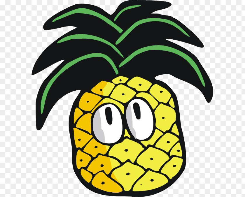 Cartoon Pineapple Raster Graphics PNG