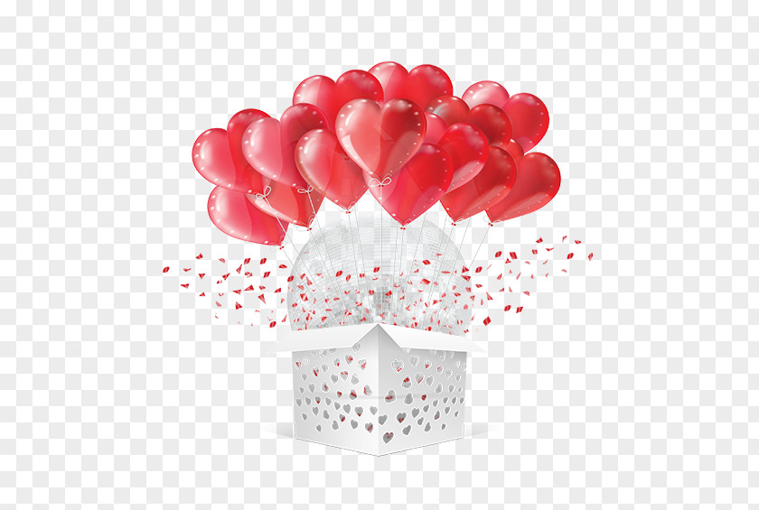 Exquisite Heart-shaped Balloons Gift Toy Balloon Love PNG