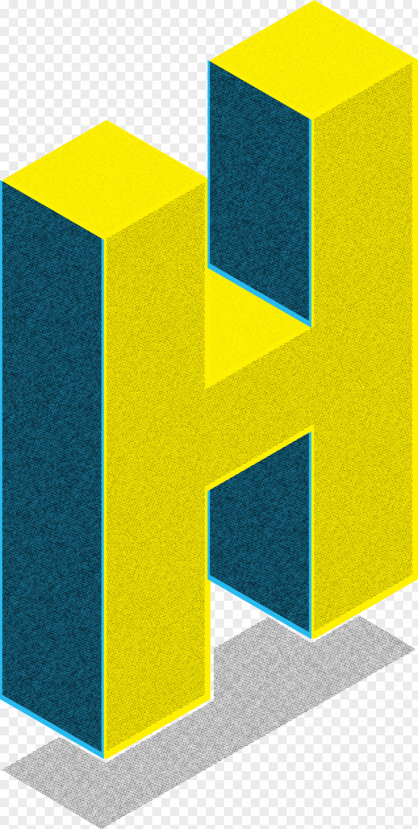 Halftone Typography Poster Font PNG
