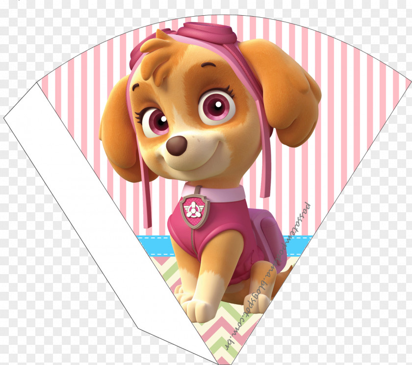 Paw Patrol Chase Cockapoo PAW Birthday Cake Party PNG
