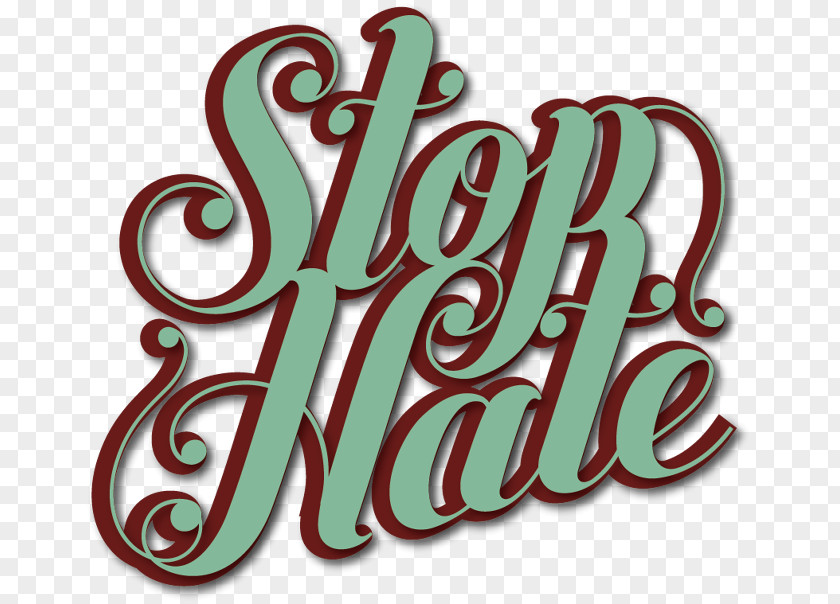 Stop Hate Logo Font Brand PNG