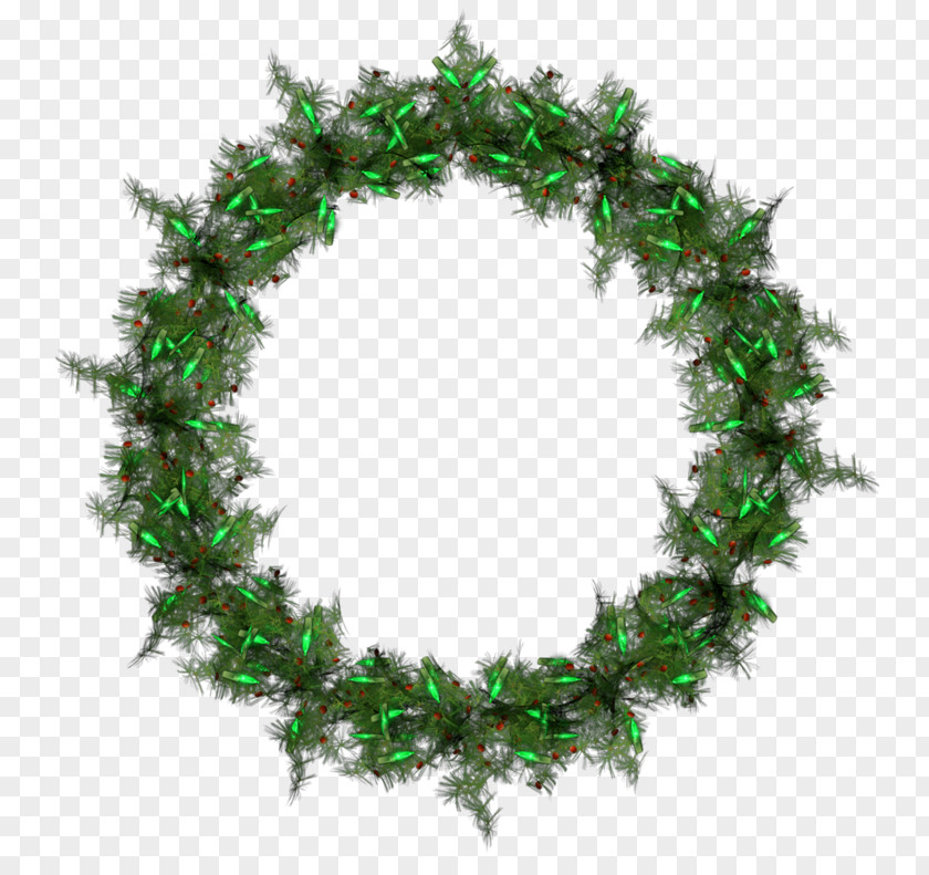 Wreath Christmas Day Spruce Green PNG