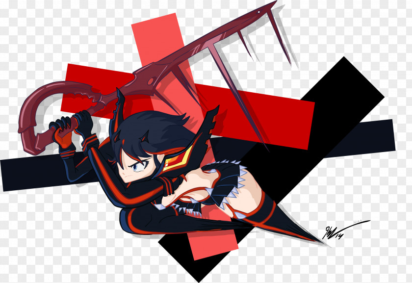 Kill Ryuko Matoi Senketsu Art Graphic Design PNG