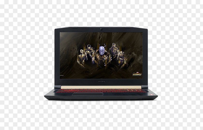 Laptop Thanos Iron Man Acer Nitro 5 PNG