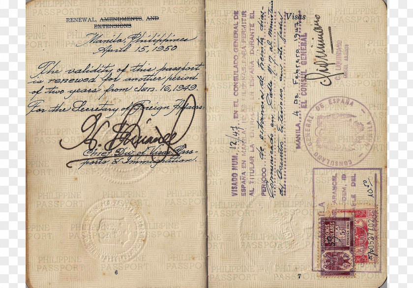 Mexican War Of Independence Identity Document PNG