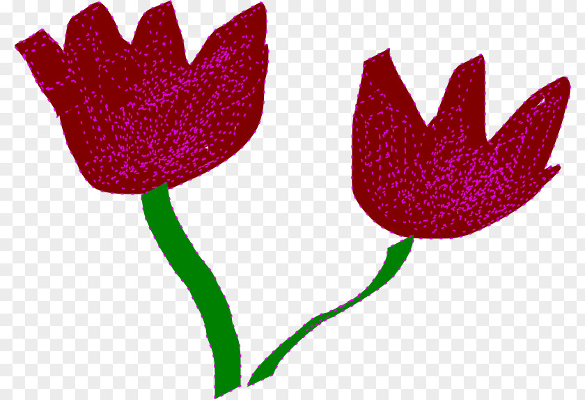 Tulips Inkscape Clip Art PNG